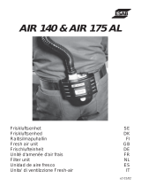ESAB Air 140, Air 175 AL Fresh air unit Handleiding