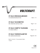 VOLTCRAFT DT-30LK Operating Instructions Manual