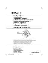 Hitachi RB 14DSL de handleiding