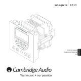Cambridge Audio INCOGNITO LK10 Handleiding
