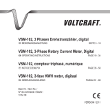 VOLTCRAFT VSM-102 Operating Instructions Manual
