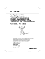 Hitachi WH 18DSL Handleiding