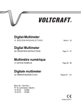 VOLTCRAFT VC265 - V06-10 Operating Instructions Manual