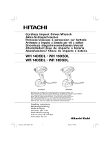 Hitachi WR 18DSDL Handleiding