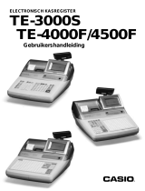 Casio TE-3000S Handleiding