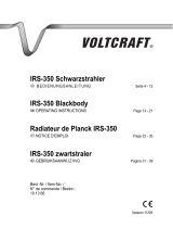 VOLTCRAFT IRS-350 Blackbody Operating Instructions Manual