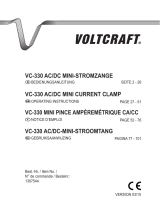 VOLTCRAFT VC-330 Digital-, DMM, Operating Instructions Manual