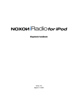 NOXON NOXON iRadio for iPod Manual NL de handleiding