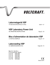 VOLTCRAFT VSP 2206 Operating Instructions Manual