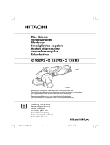 Hitachi G 13 SR3 de handleiding