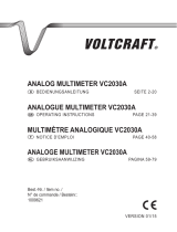 VOLTCRAFT VC2030A Operating Instructions Manual