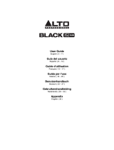 Alto BLACK 15SUB Handleiding