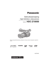 Panasonic HDC-Z10000 de handleiding