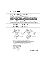 Hitachi DV 18DL2 de handleiding