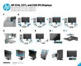 HP Z Display Z24i 24-inch IPS LED Backlit Monitor Installatie gids