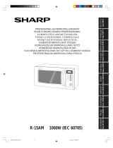 Sharp R15AM Horeca Pro de handleiding
