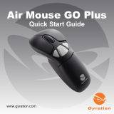 Gyration Air Mouse GO Plus Snelstartgids