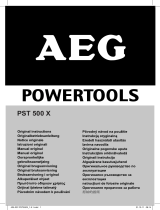 AEG PST500X de handleiding