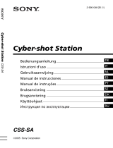 Sony Cyber-shot CSS-SA de handleiding