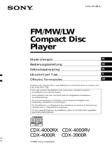 Sony CDX-4000RV de handleiding