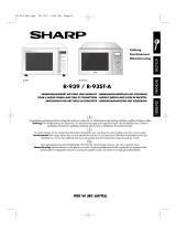 Sharp r 939 w in de handleiding