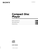 Sony CDP-CE545 de handleiding