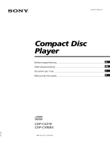 Sony CDP-CX270 de handleiding