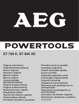 AEG STE 800 XE de handleiding