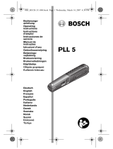 Bosch PLL 5 de handleiding