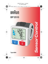 Braun 6054 BP2510 SensorControl de handleiding