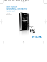 Philips Jukebox HDD120 20GB* Handleiding