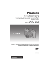Panasonic DMCLX5EF de handleiding