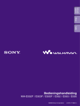 Sony NW-E002 Handleiding