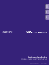 Sony NW-S605 de handleiding