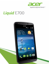 Acer Liquid E700 - E39 Handleiding