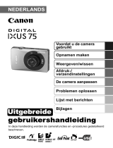 Canon DIGITAL IXUS 75 de handleiding