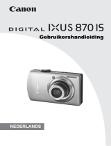 Canon Digital IXUS 870 IS de handleiding