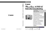 Canon PowerShot A720 IS de handleiding