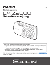 Casio EX-Z2000 Handleiding
