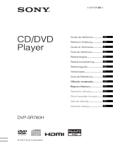 Sony DVP-SR760H de handleiding