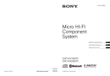 Sony CMT-HX50BTR de handleiding
