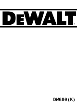 DeWalt DW680 Handleiding