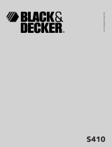 Black & Decker s 410 scumbuster de handleiding