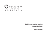 Oregon Scientific RAR502 Handleiding