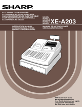 Sharp XE-A203 de handleiding