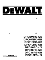 DeWalt DPC16PS Handleiding