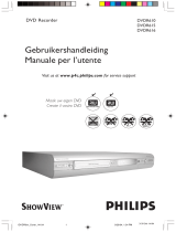 Philips DVDR615 Handleiding