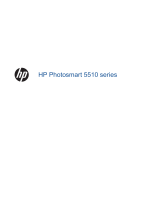 HP Photosmart 5510 series Handleiding