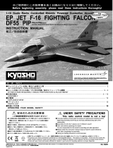 Kyosho F-16 Fighting Falcon DF55 PIP(No.10281) Handleiding