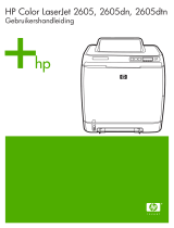HP Color LaserJet 2605 Printer series Gebruikershandleiding